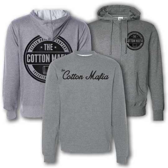 Variety of Screen Printed Hoodies