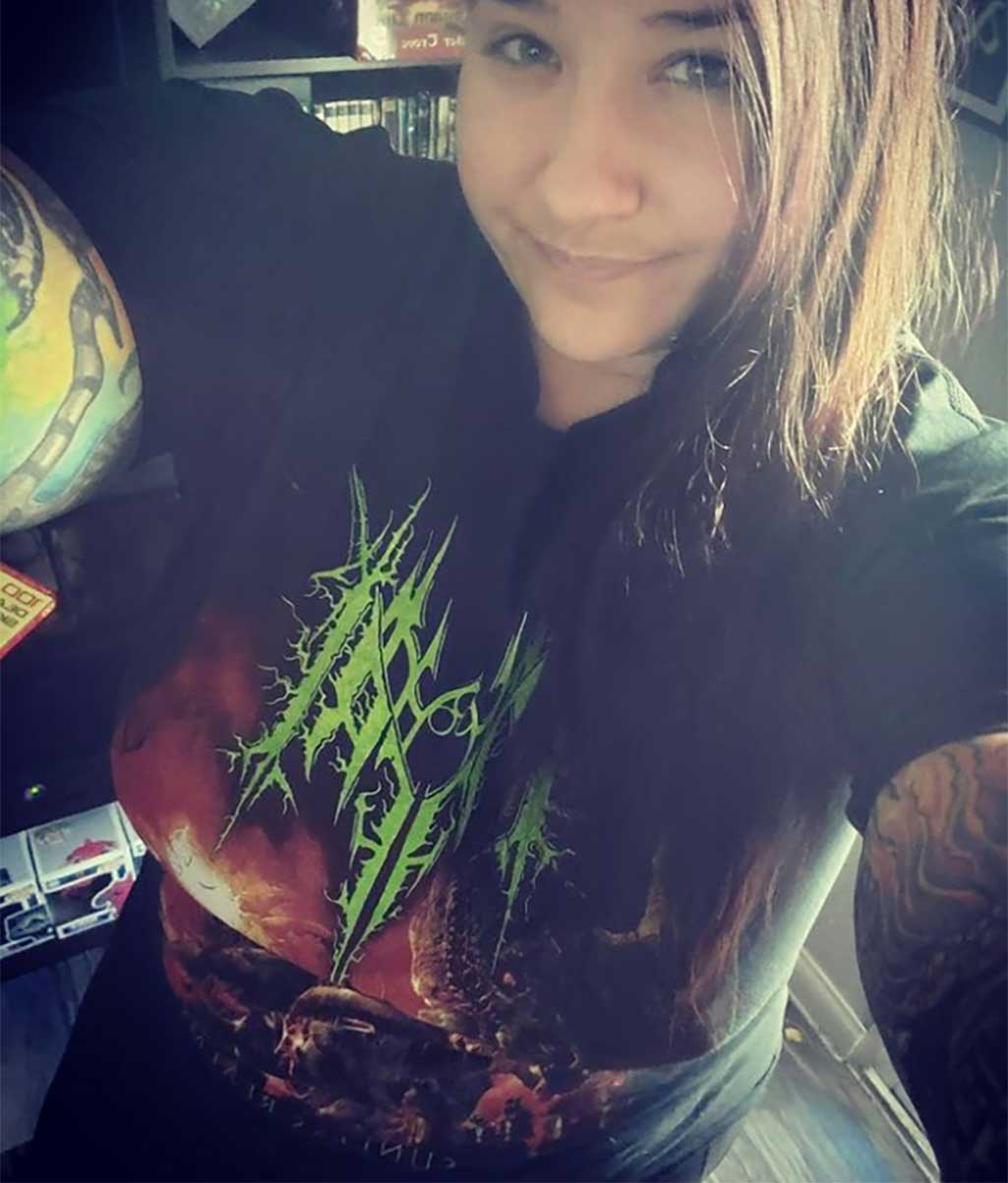 custom screen printed shirts for metal and punk bands
